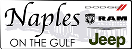 Logo for Naples Dodge, cleaned by G & G Commercial Cleaning Inc.